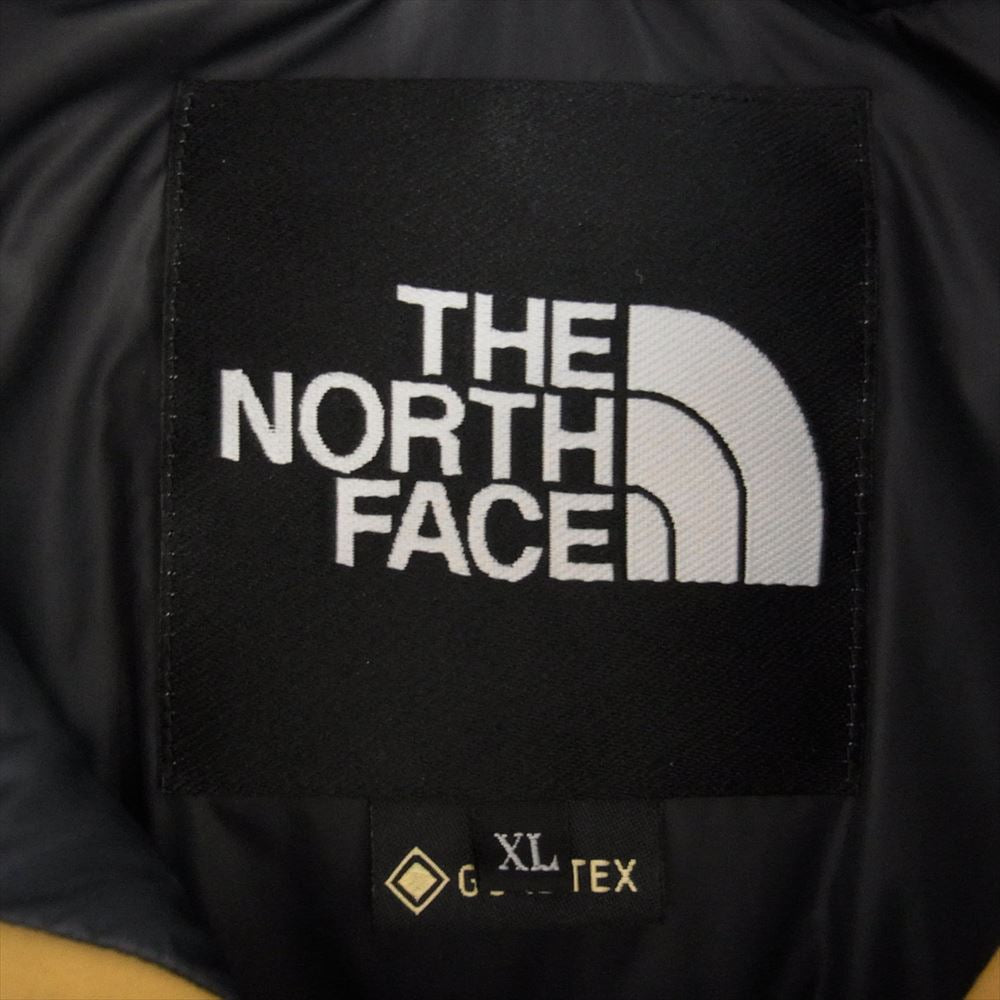 THE NORTH FACE ノースフェイス ND91930 MOUNTAIN DOWN JACKET GORE-TEX マウンテン ダウン ジャケット ゴアテックス ダウンジャケット ライトブラウン系 XL【中古】