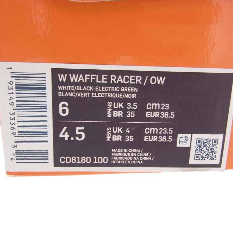 NIKE ナイキ CD8180-100 Off-White WMNS WAFFLE RACER オフホワイト ウィメンズ ワッフル レーサー ランニングシューズ マルチカラー系 23.0cm【中古】