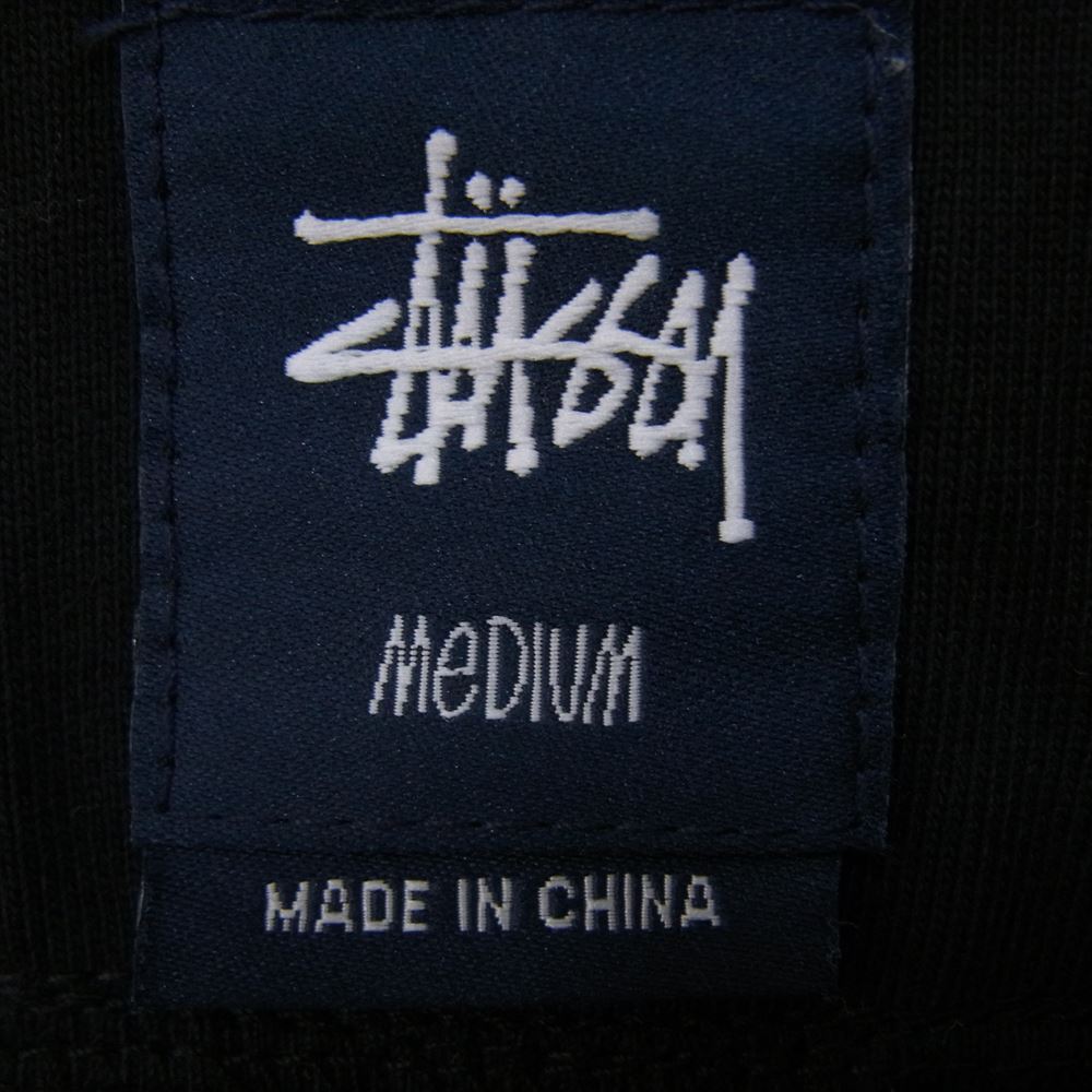 STUSSY ステューシー BASEBALL JERSEY SHIRT ベースボール シャツ 半袖 ブラック系 M【中古】