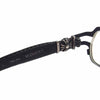CHROME HEARTS クロムハーツ（原本無） 度入り M.DIVER II メガネ 眼鏡 アイウェア ブラック系【中古】