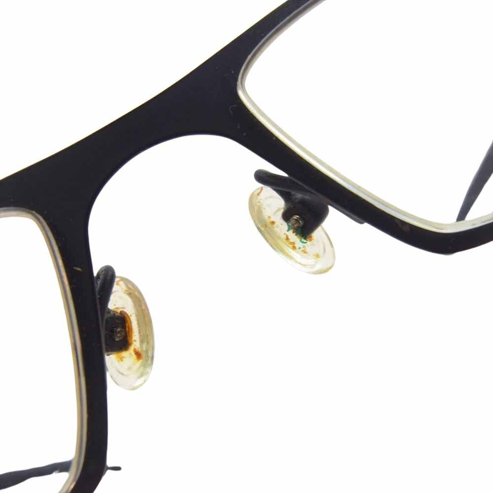 CHROME HEARTS クロムハーツ（原本無） 度入り M.DIVER II メガネ 眼鏡 アイウェア ブラック系【中古】