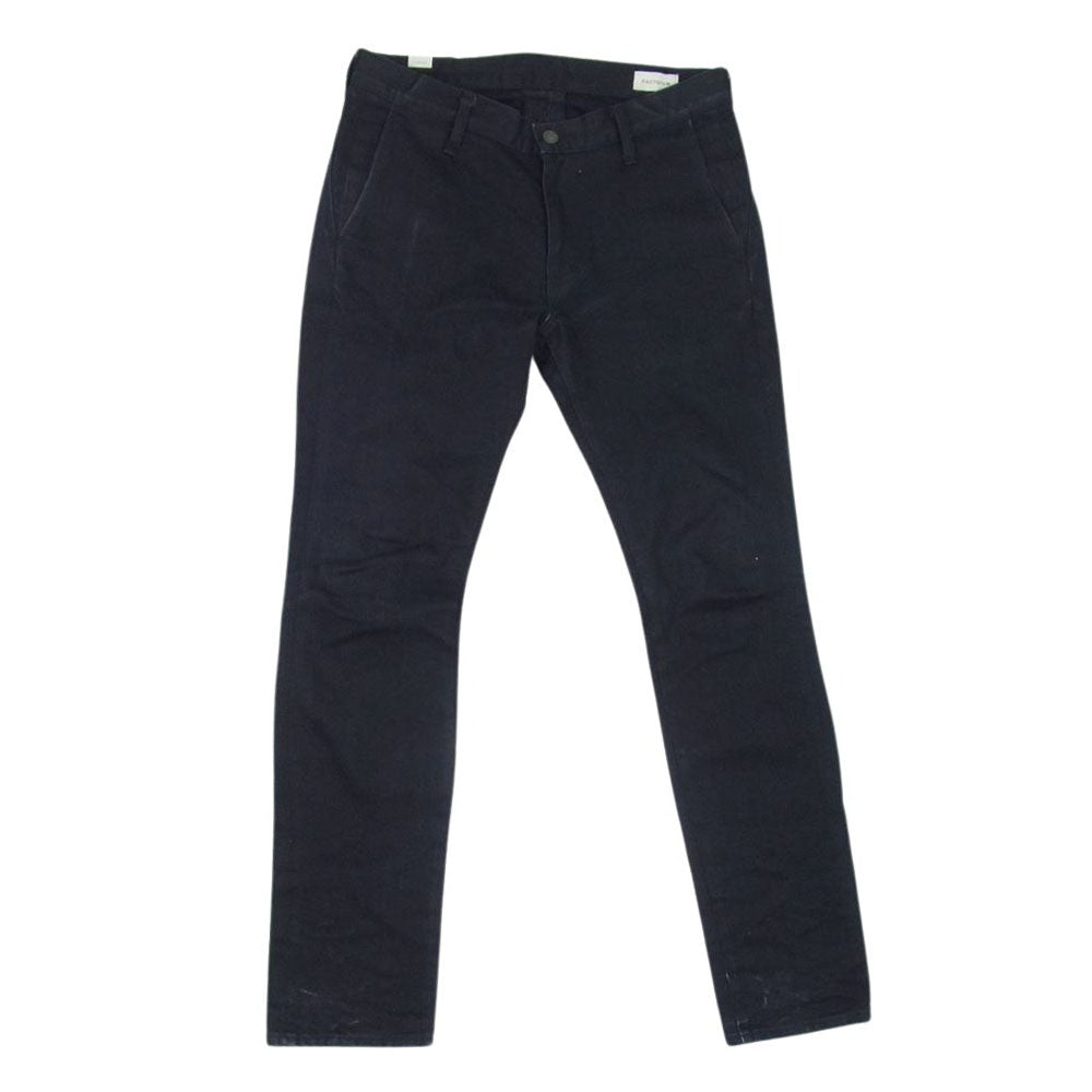 FACTOTUM ファクトタム 8043801 リジット ストレッチ デニム スラックステーパード Neil 29インチ ブラック系 29【中古】