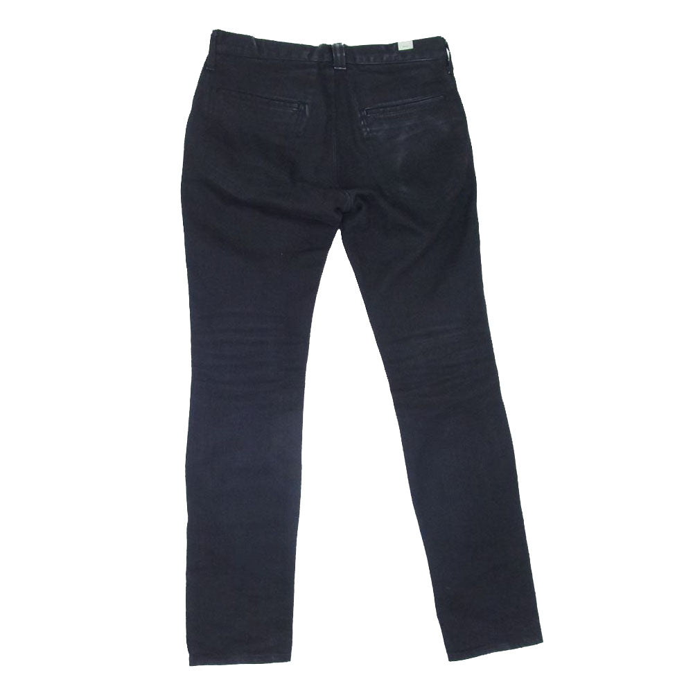 FACTOTUM ファクトタム 8043801 リジット ストレッチ デニム スラックステーパード Neil 29インチ ブラック系 29【中古】
