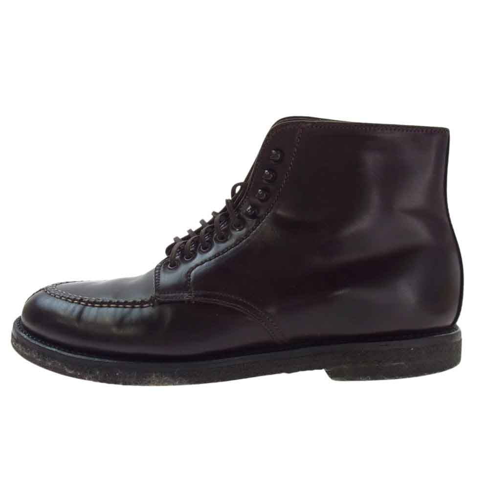 ALDEN オールデン 4540 × ユナイテッドアローズ TANKER BOOT タンカーブーツ コードバン レザー レースアップ シューズ  ブラウン系 8E【中古】