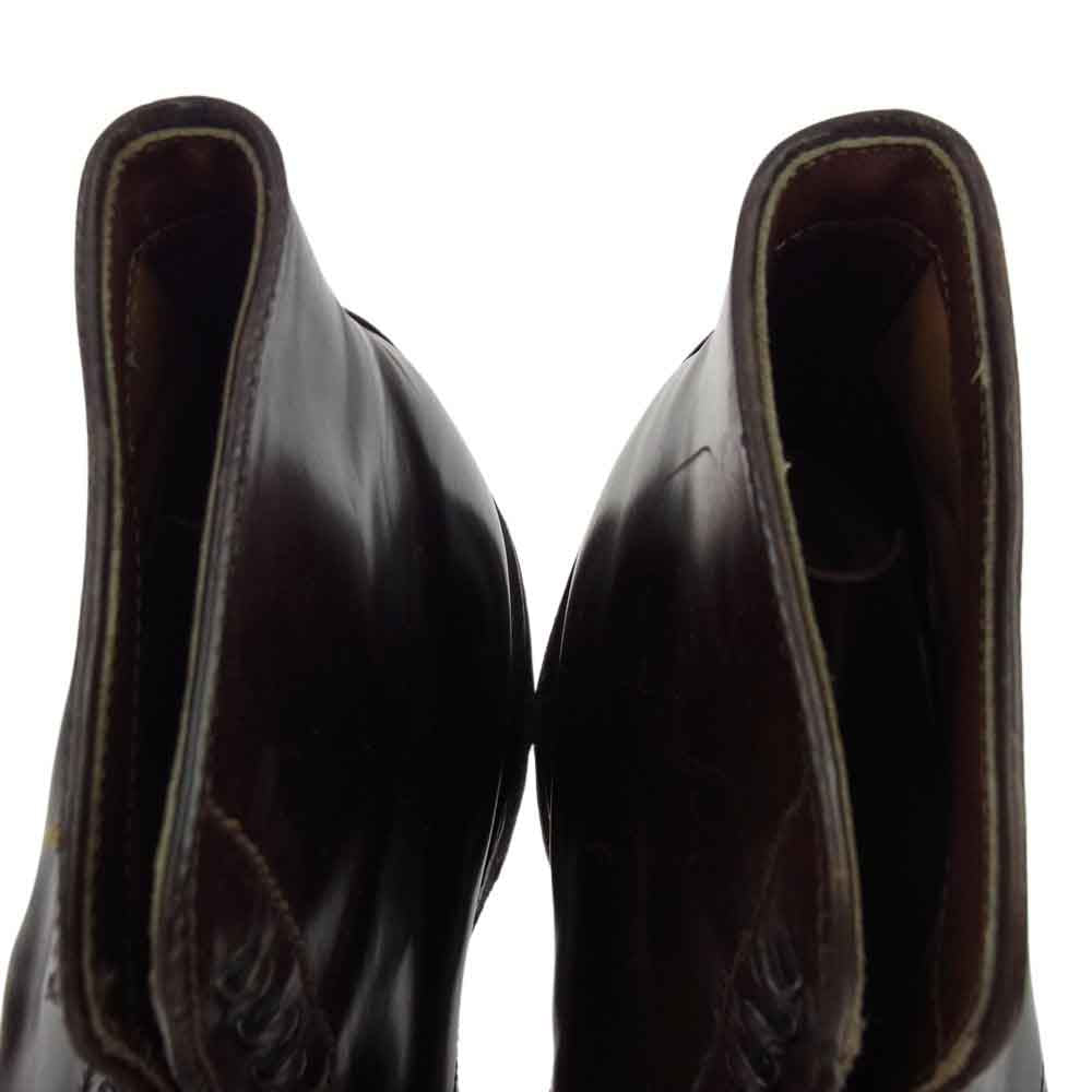 ALDEN オールデン 4540 × ユナイテッドアローズ TANKER BOOT タンカーブーツ コードバン レザー レースアップ シューズ  ブラウン系 8E【中古】