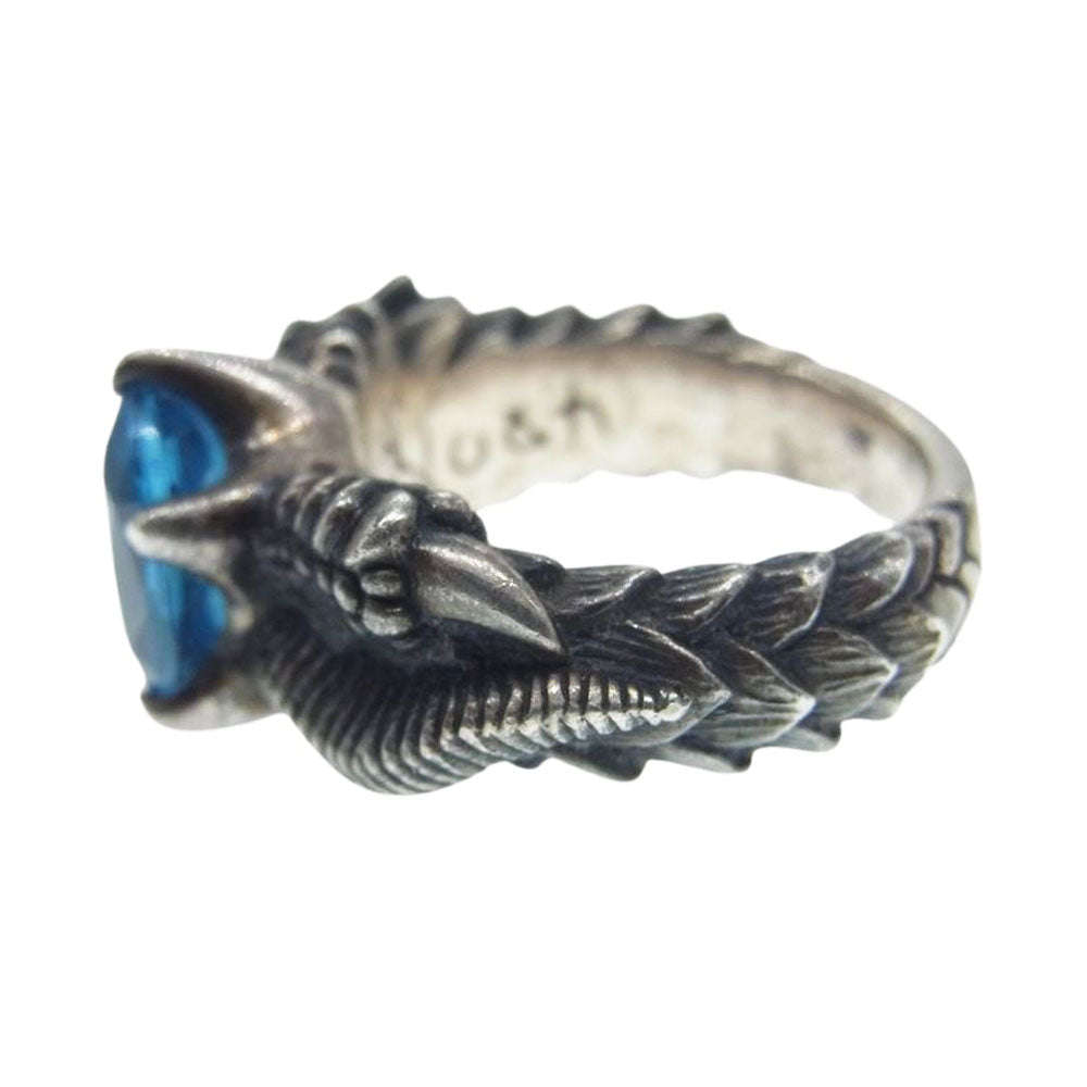 ブラッディマリー Noah ノア リング ロンドンブルートパーズ  シルバー系 9号【中古】