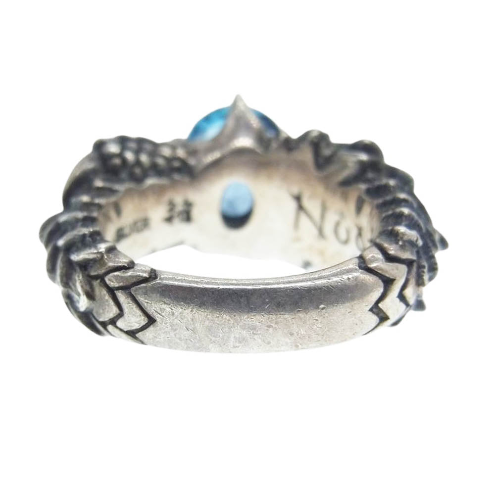 ブラッディマリー Noah ノア リング ロンドンブルートパーズ  シルバー系 9号【中古】