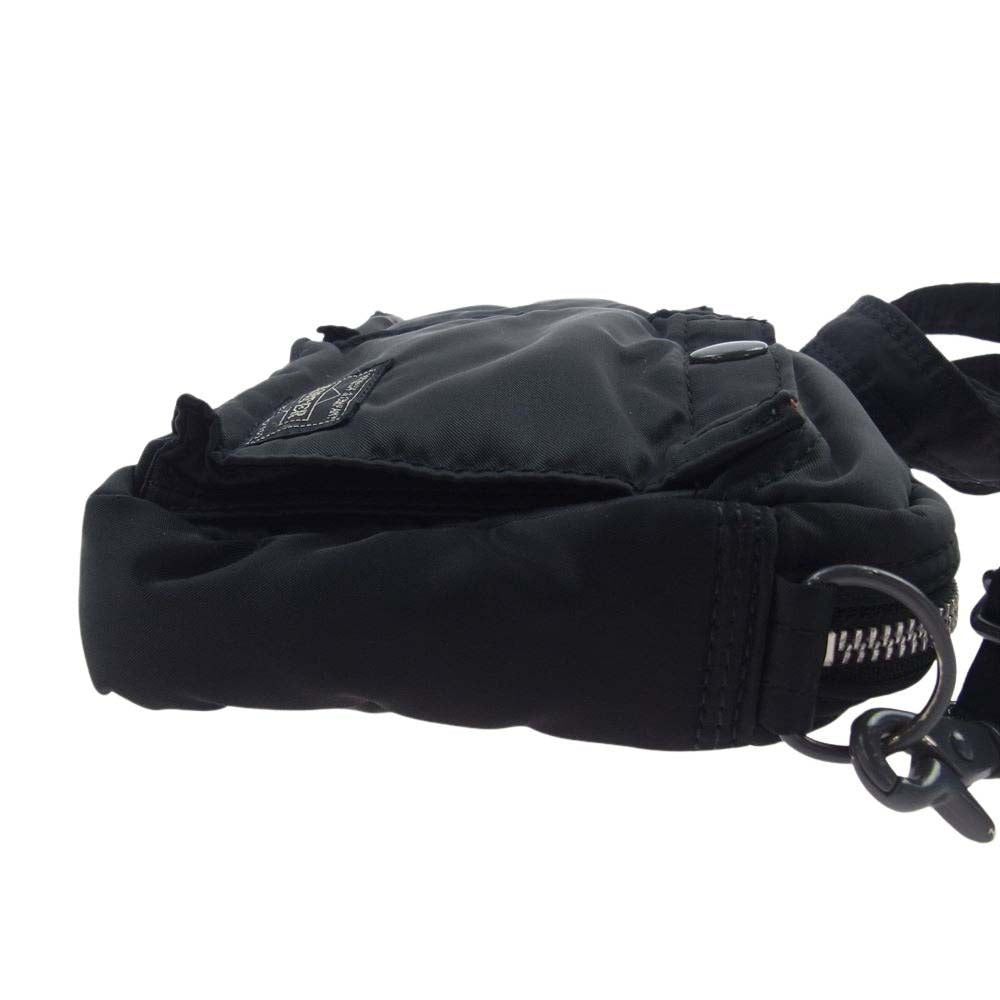 PORTER ポーター TANKER タンカー ボディ ショルダー バッグ ブラック系【中古】