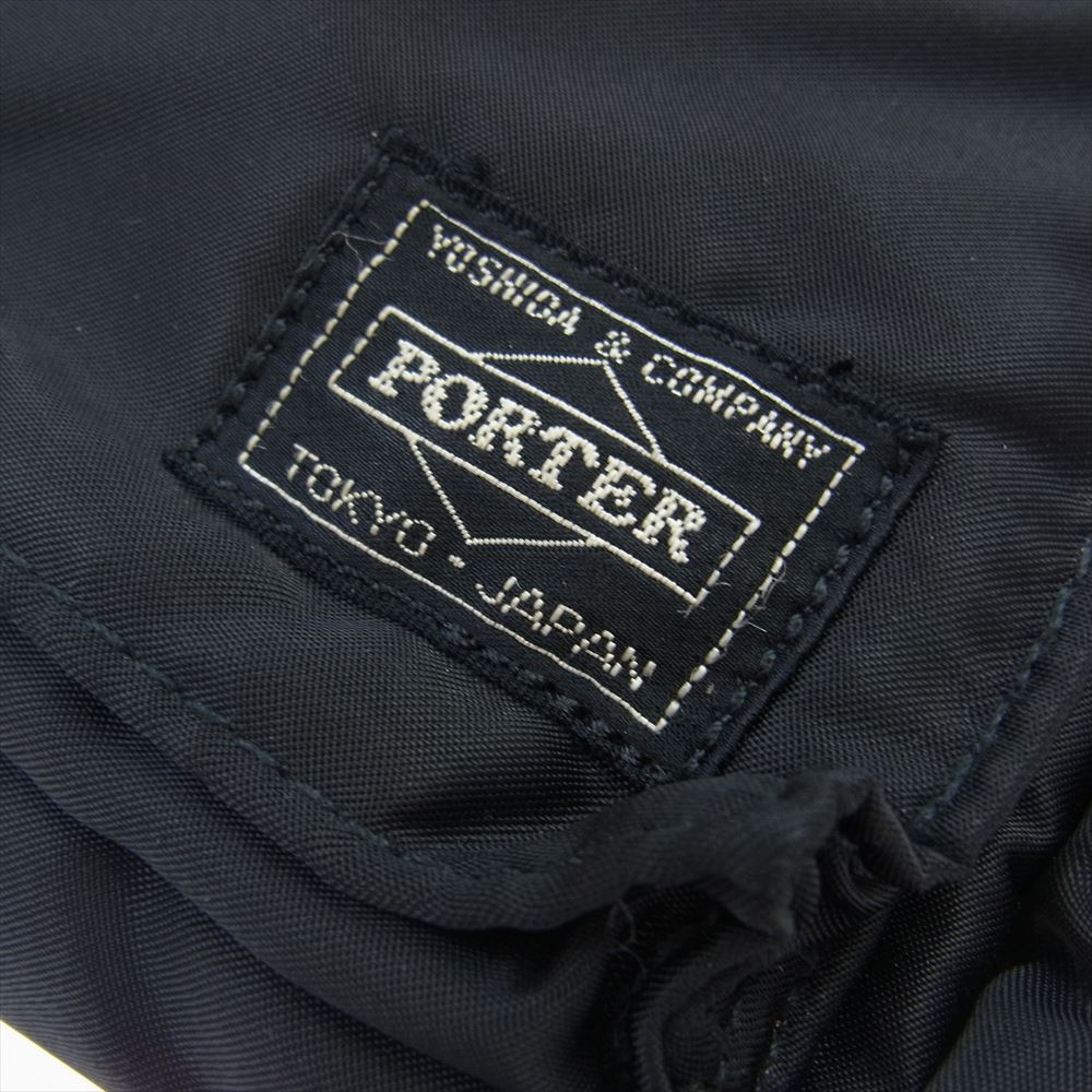 PORTER ポーター TANKER タンカー ボディ ショルダー バッグ ブラック系【中古】