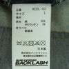 ISAMUKATAYAMA BACKLASH イサムカタヤマバックラッシュ REBL-03 ダメージ 加工 ストレート デニム パンツ インディゴブルー系 L【中古】
