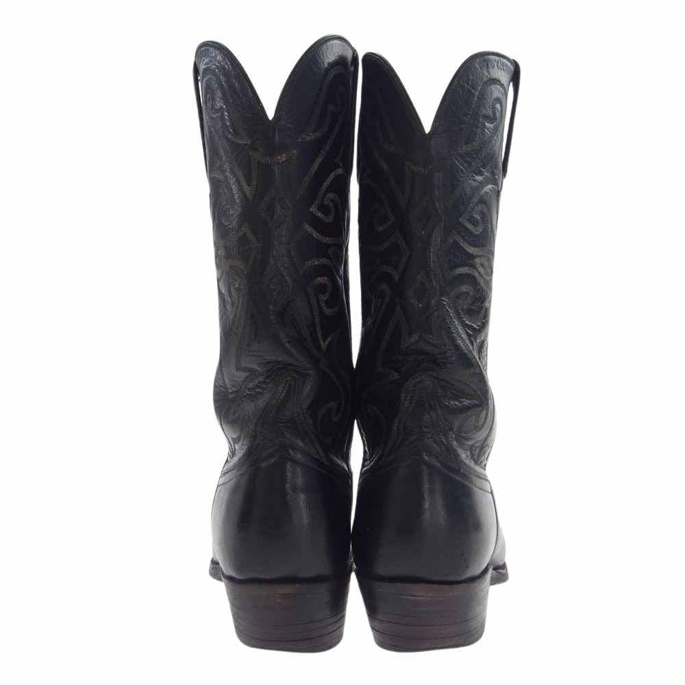 ルケーシー ウエスタンブーツ 牛革  ブラック系 8.5D【中古】
