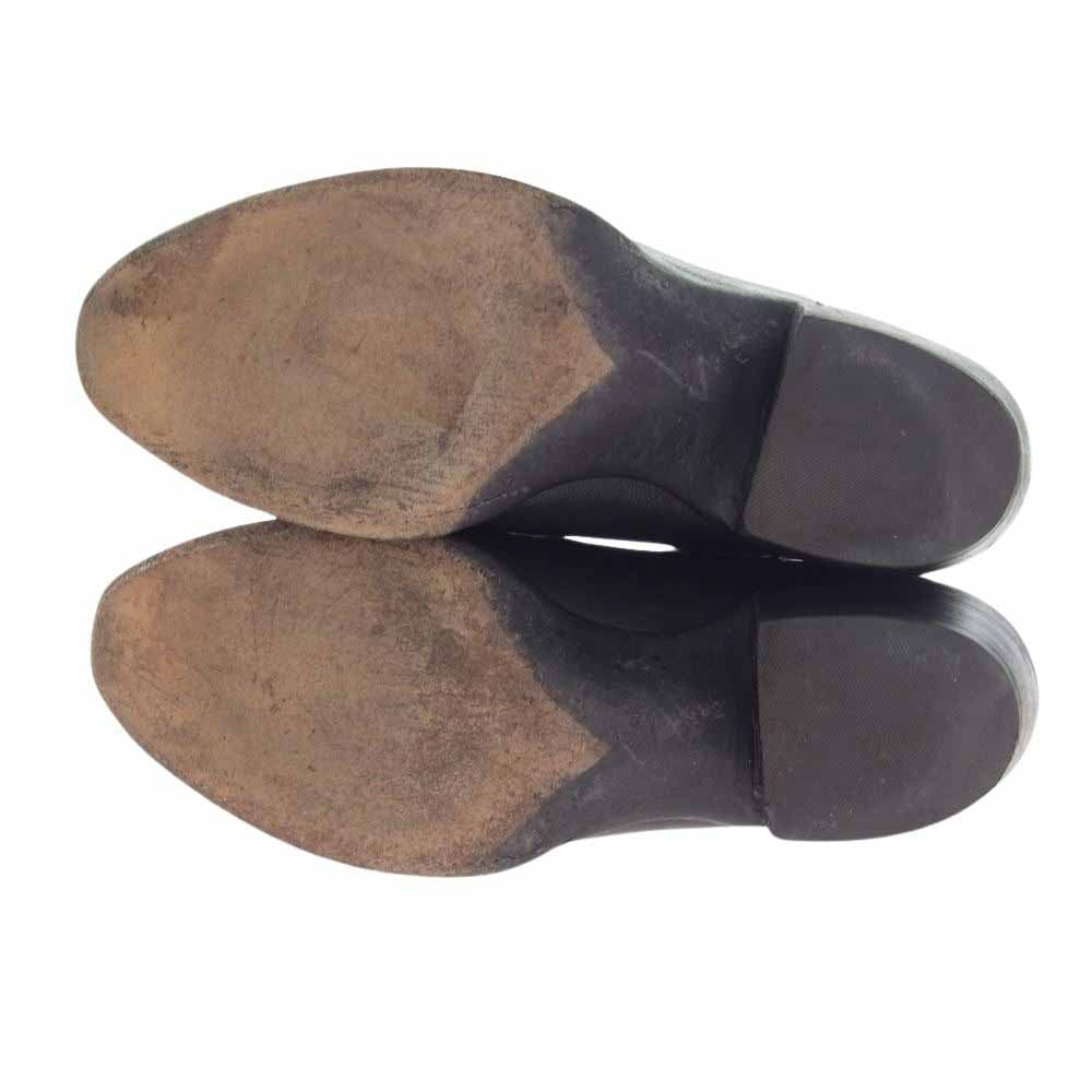 ルケーシー ウエスタンブーツ 牛革  ブラック系 8.5D【中古】