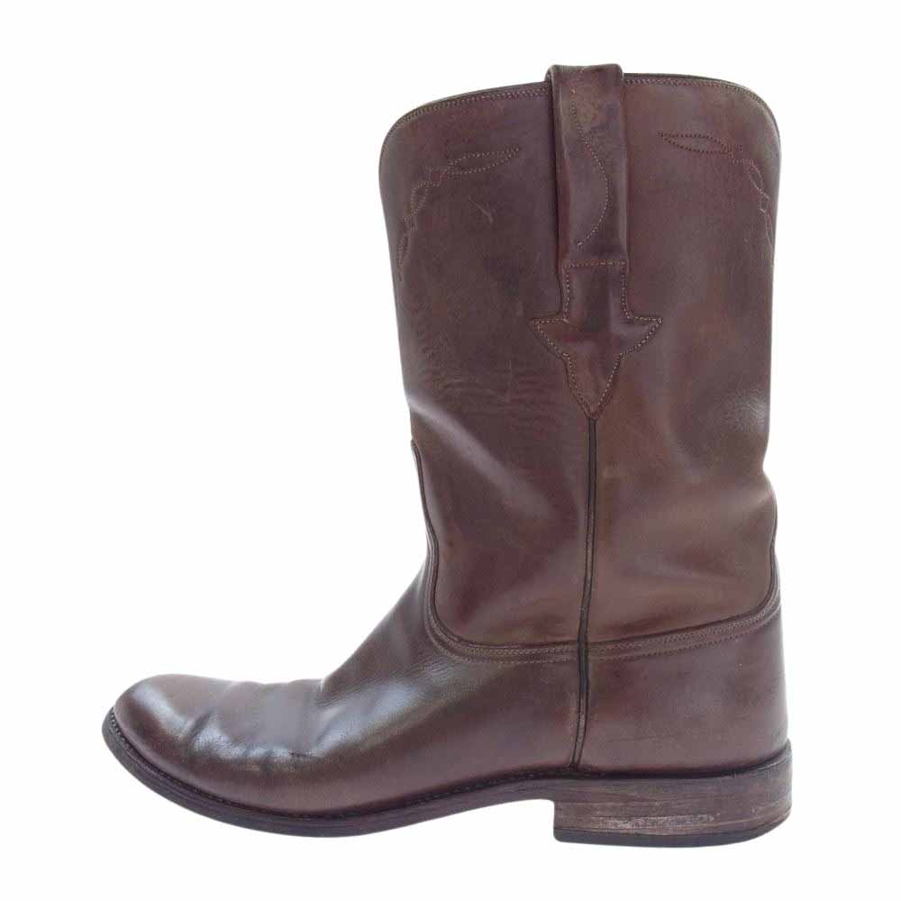 ルケーシー ローパーブーツ 牛革 ダークブラウン系 9D【中古
