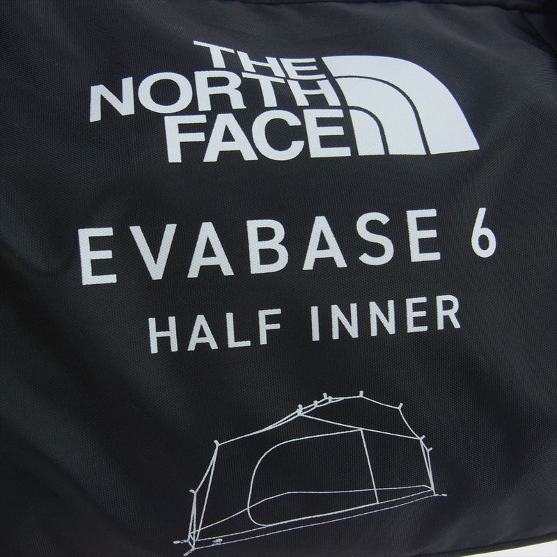 THE NORTH FACE ノースフェイス NV22207 Evabase 6 Half Inner エバベース ハーフインナー テント ブラック系【極上美品】【中古】