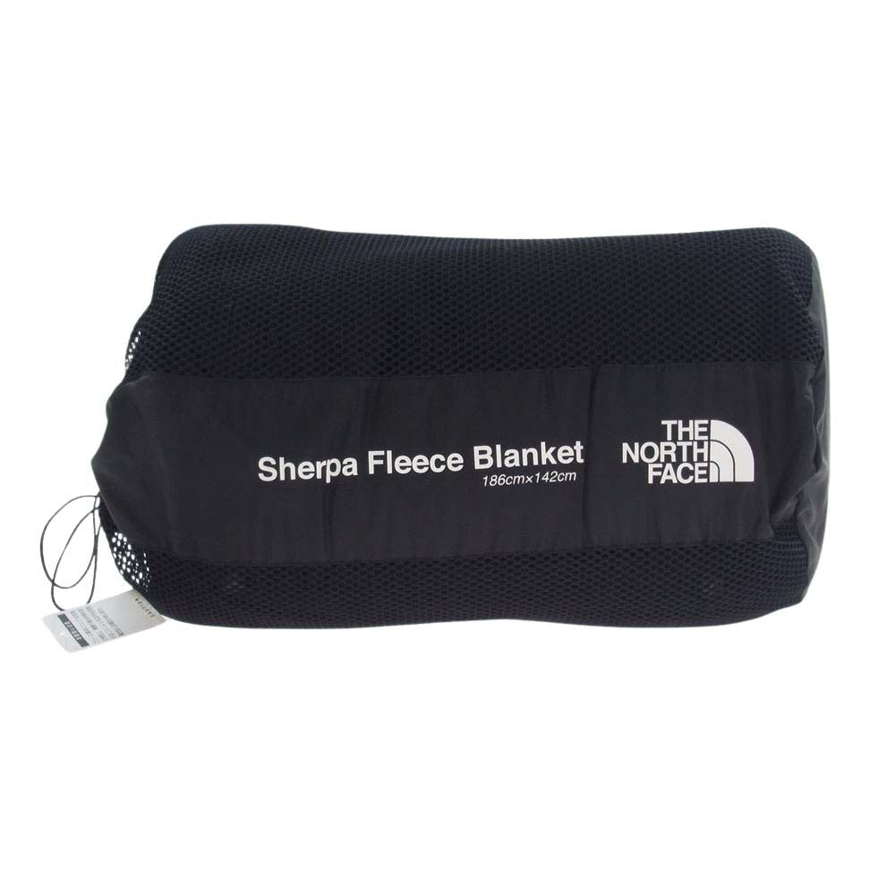 THE NORTH FACE ノースフェイス NN32355Z SHERPA FLEECE BLANKET シェルパ フリース ブランケット 毛布 ブラック系【極上美品】【中古】