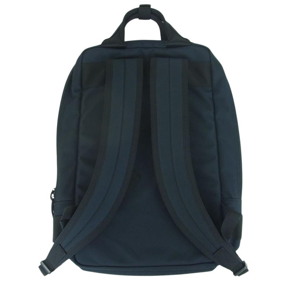 BRIEFING ブリーフィング BRF298219 USA製 SQ PACK スクエア バックパック ビジネス リュック ネイビー系【中古】
