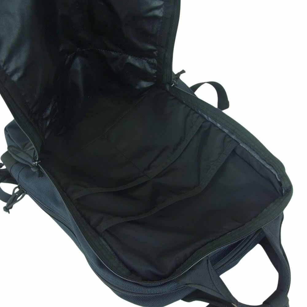 BRIEFING ブリーフィング BRF298219 USA製 SQ PACK スクエア バックパック ビジネス リュック ネイビー系【中古】