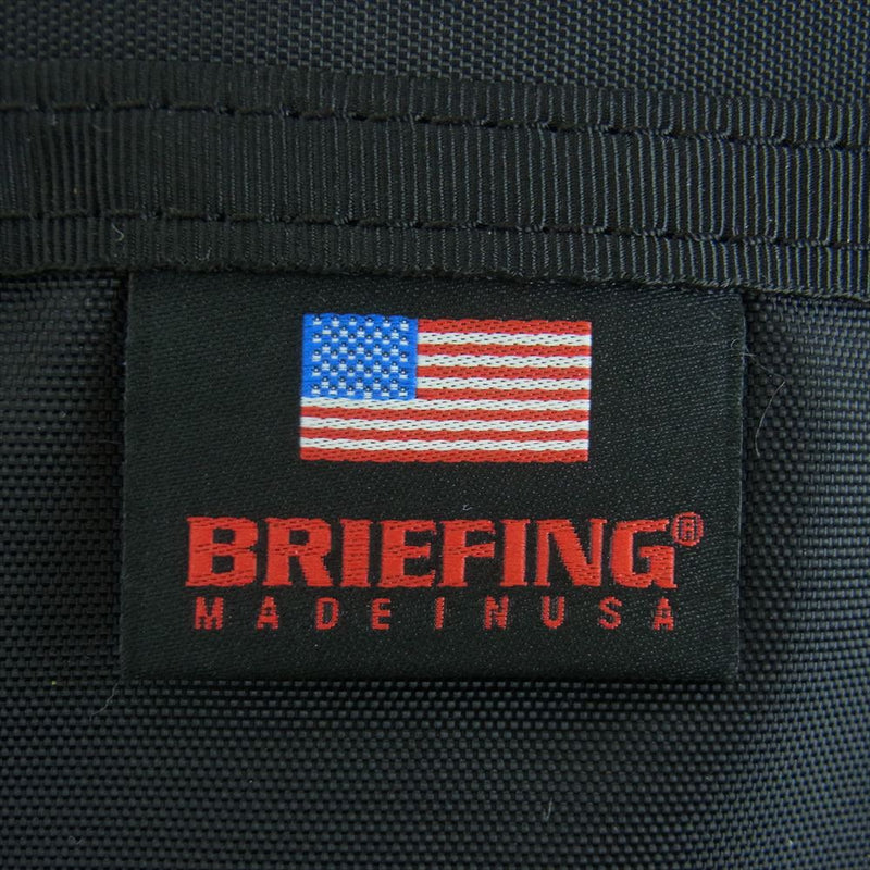 BRIEFING ブリーフィング BRF298219 USA製 SQ PACK スクエア バックパック ビジネス リュック ネイビー系【中古】