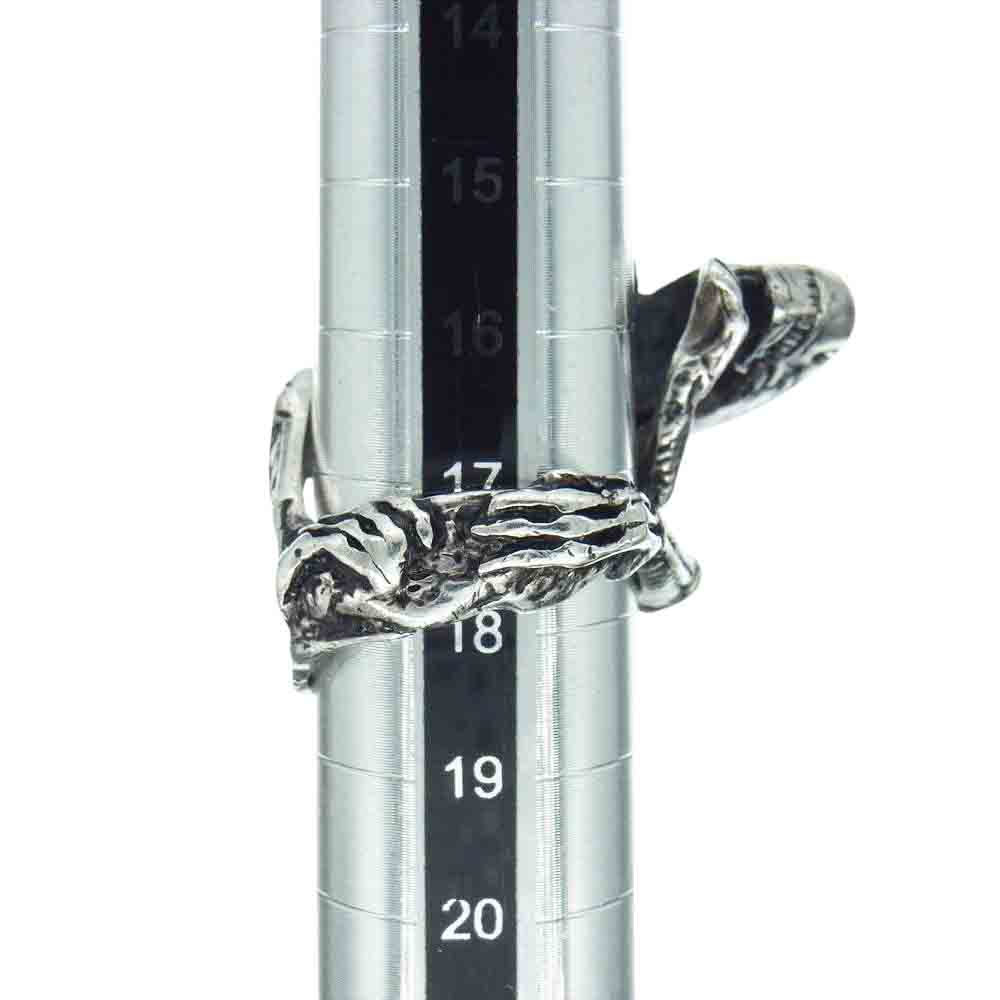 CRAZY PIG クレイジーピッグ ALIEN WHOLE BODY  エイリアン ホール ボディ リング シルバー系 18号【中古】