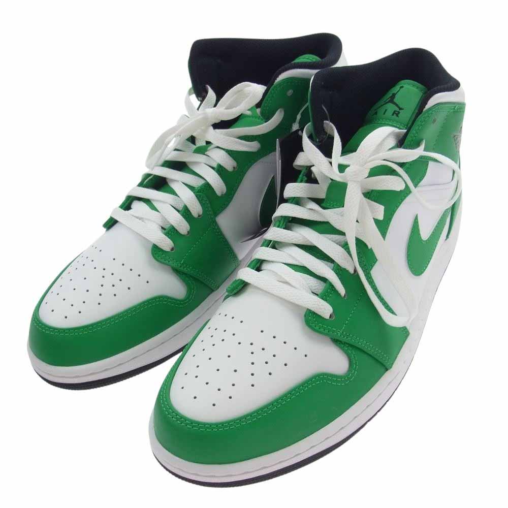 NIKE ナイキ DQ8426-301 Air Jordan 1 Mid Lucky Green エアジョーダン1 ミッド ラッキーグリーン グリーン系 30.0cm【極上美品】【中古】