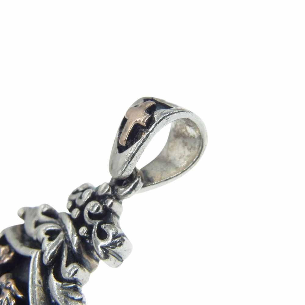 LordCamelot ロードキャメロット LC-200 ライオン シールド エンブレム ネックレス トップ シルバー系【中古】