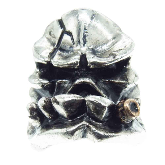 STARLIN GEAR スターリンギア ギャランティ付属 パンチャーカミカゼゴーン リング w/シガー  シルバー系 25号【中古】