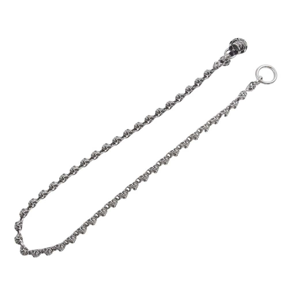 STARLIN GEAR スターリンギア タイニーフルスカル ウォレットチェーン ミニ ギア フェイス キーパー シルバー系【中古】
