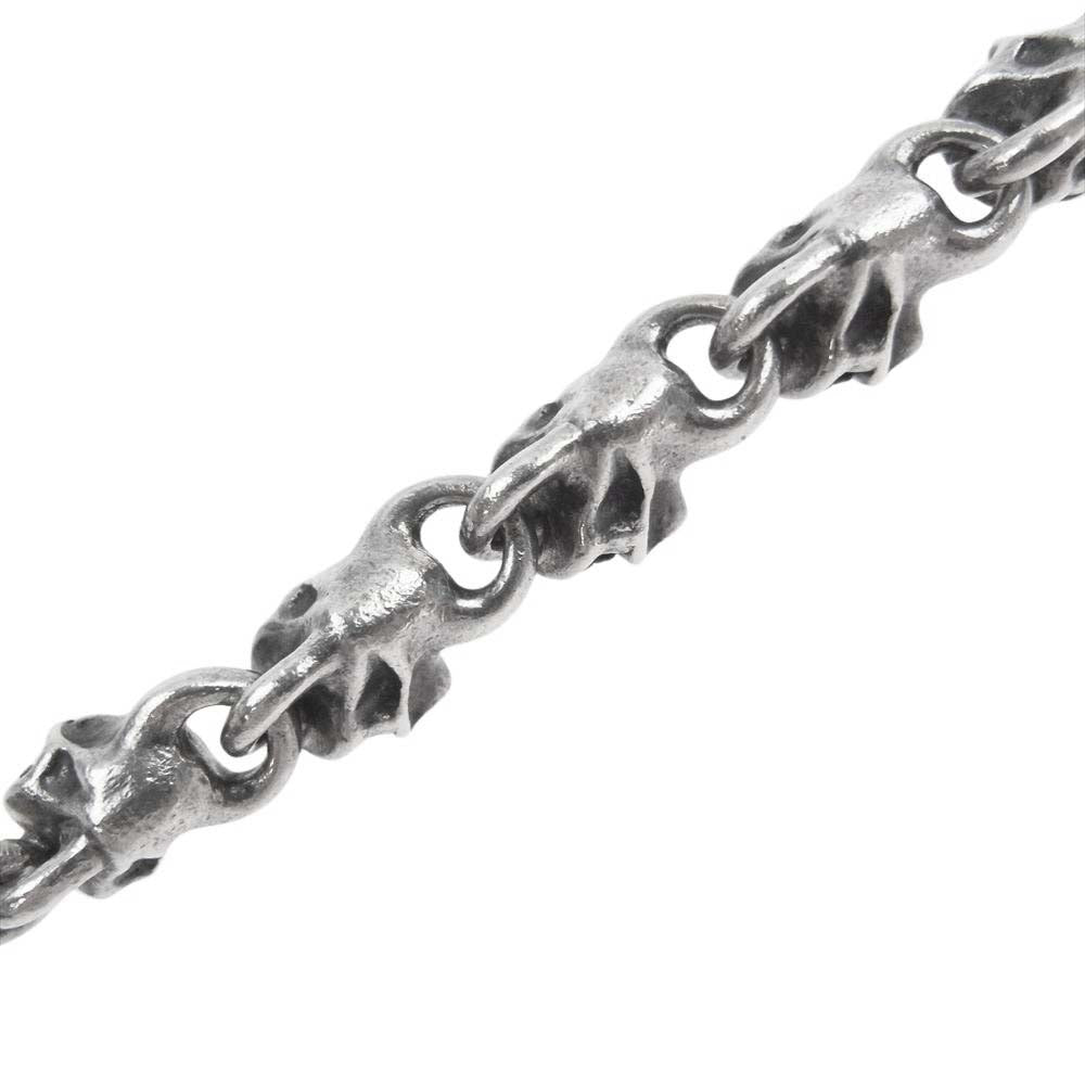 STARLIN GEAR スターリンギア タイニーフルスカル ウォレットチェーン ミニ ギア フェイス キーパー シルバー系【中古】