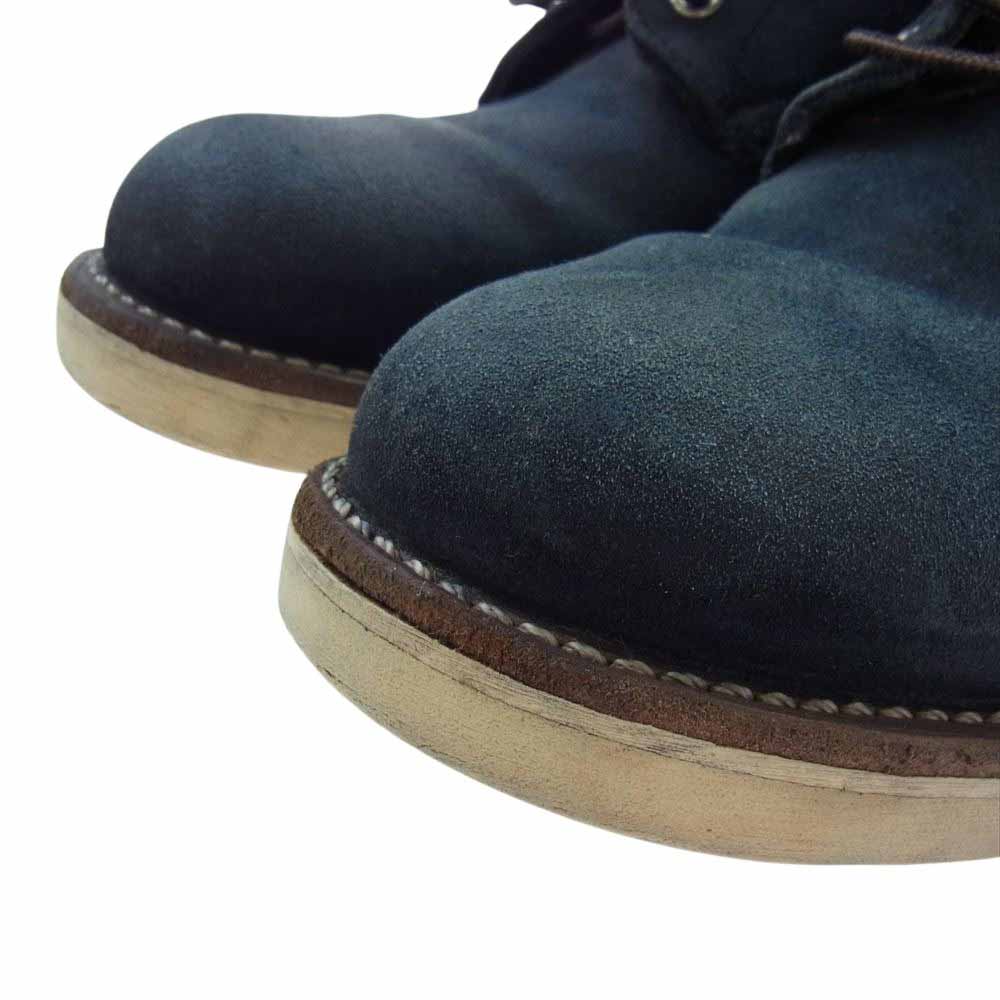 RED WING レッドウィング 8167 インディゴ 藍染 カスタム CLASSIC ROUND クライック ラウンド ワークブーツ ネイビー系 27.5cm【中古】