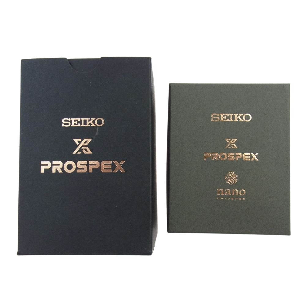 SEIKO セイコー S802-00B0 nano universe 別注 PROSPEX プロスペックス デジタル ソーラー 腕時計 ウォッチ ネイビー系【中古】