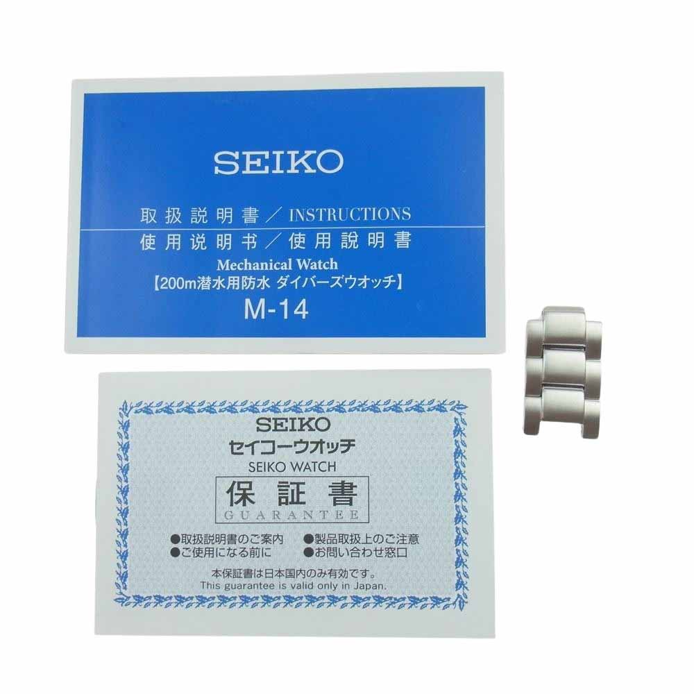 SEIKO セイコー 4R35-03J0 PROSPEX プロスペックス 自動巻き ダイバーズ 青 ブルー文字盤 腕時計 ウォッチ シルバー系【中古】