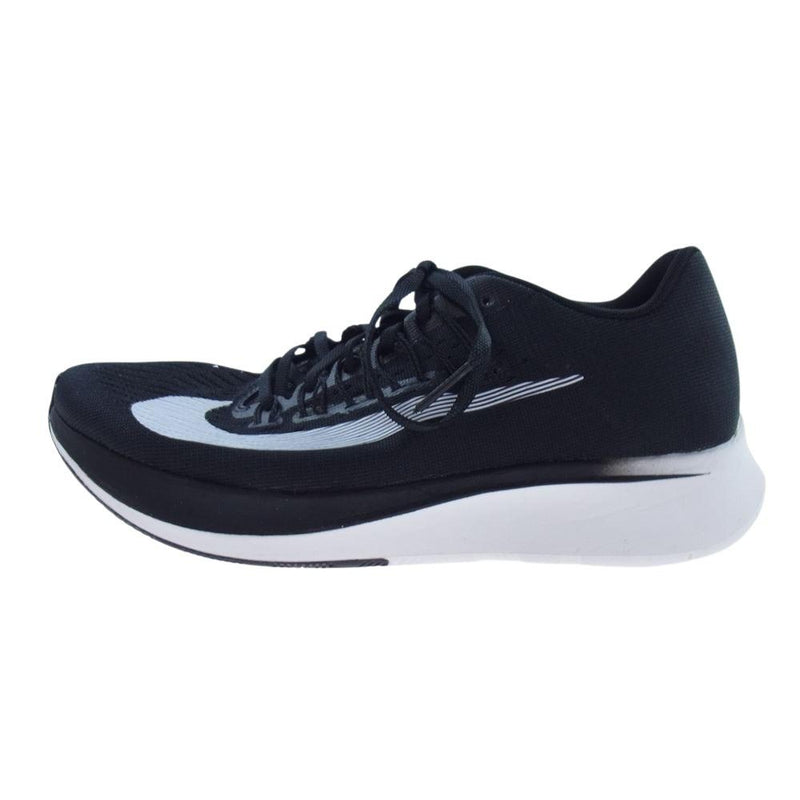 NIKE ナイキ 897821-001 ZOOM FLY ズーム フライ スニーカー ブラック系 24.5cm【極上美品】【中古】