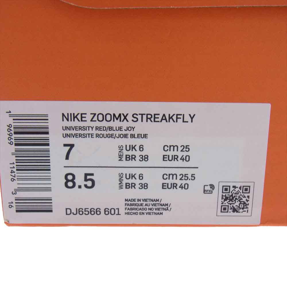 NIKE ナイキ DJ6566-601 ZOOMX STREAKFLY ズームX ストリークフライ スニーカー レッド系 25cm【極上美品】【中古】