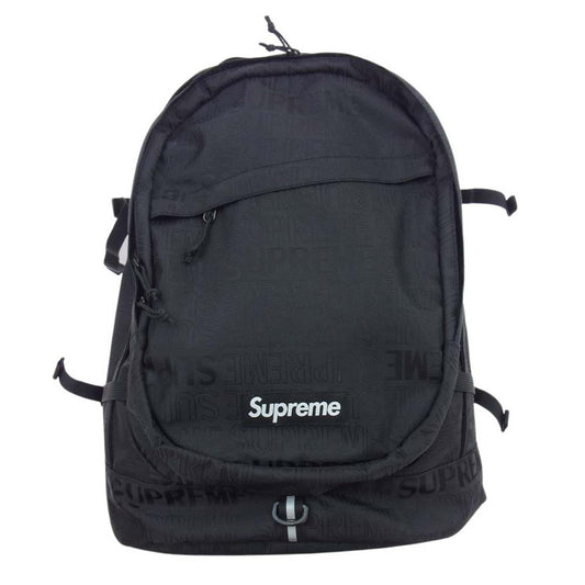 Supreme シュプリーム 19SS Backpack ボックスロゴ バックパック リュック ブラック系【中古】