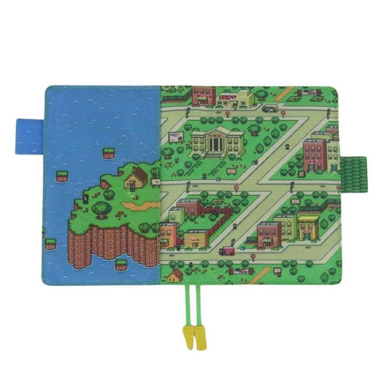 ほぼ日 手帳 カバー 2015 MOTHER2 Onett オネット マルチカラー系 イエロー系【新古品】【未使用】【中古】