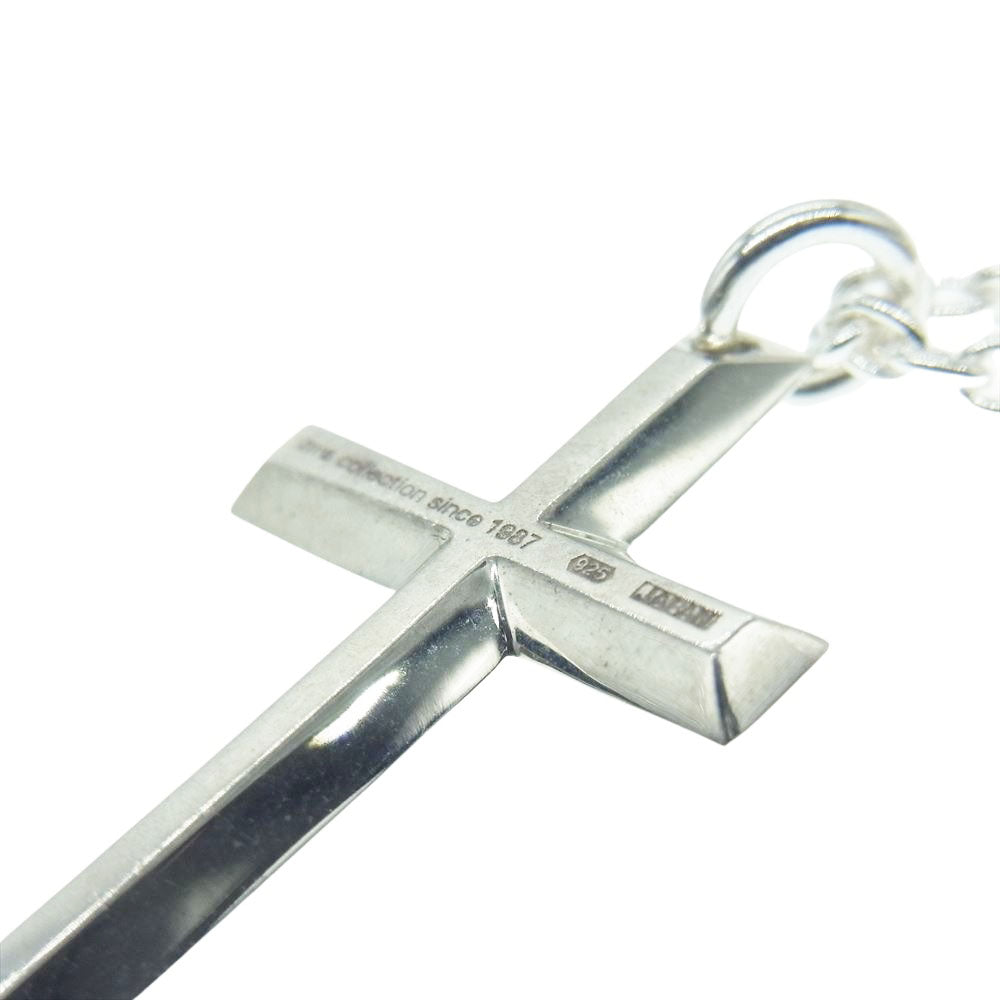 M'S COLLECTION エムズコレクション クロス 銀貨 ネックレス シルバー系【中古】
