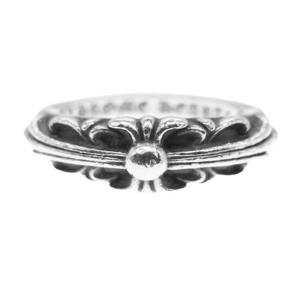 CHROME HEARTS クロムハーツ（原本有） BABY CLASSIC FLRL CRS ベイビー クラシック フローラル クロス リング 9号【中古】