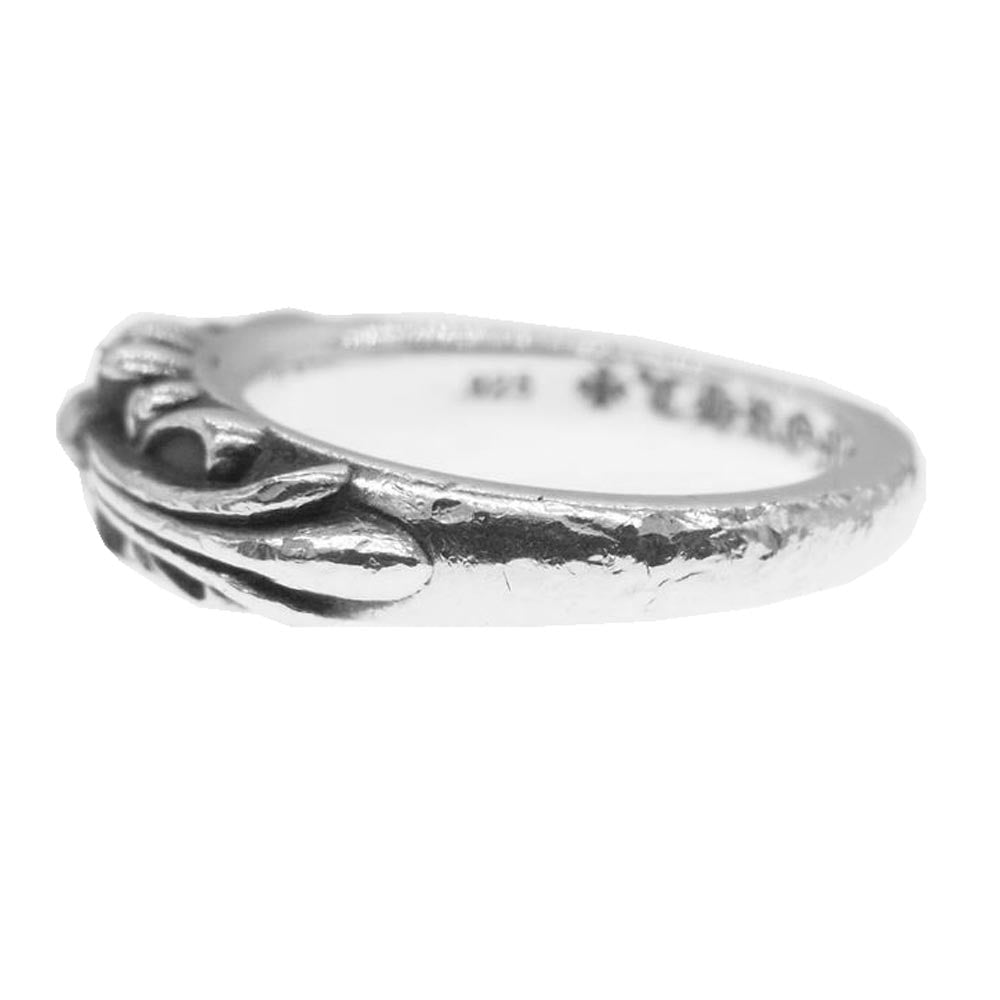 CHROME HEARTS クロムハーツ（原本有） BABY CLASSIC FLRL CRS ベイビー クラシック フローラル クロス リング 9号【中古】