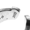 CHROME HEARTS クロムハーツ（原本無） LG SCROLL LABEL ラージ スクロール ラベル リング 14.5号【中古】