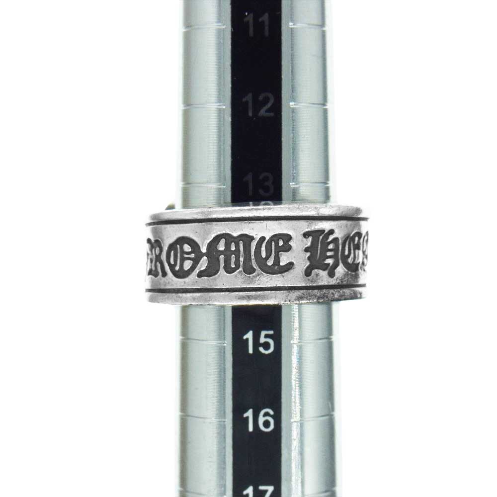 CHROME HEARTS クロムハーツ（原本無） LG SCROLL LABEL ラージ スクロール ラベル リング 14.5号【中古】
