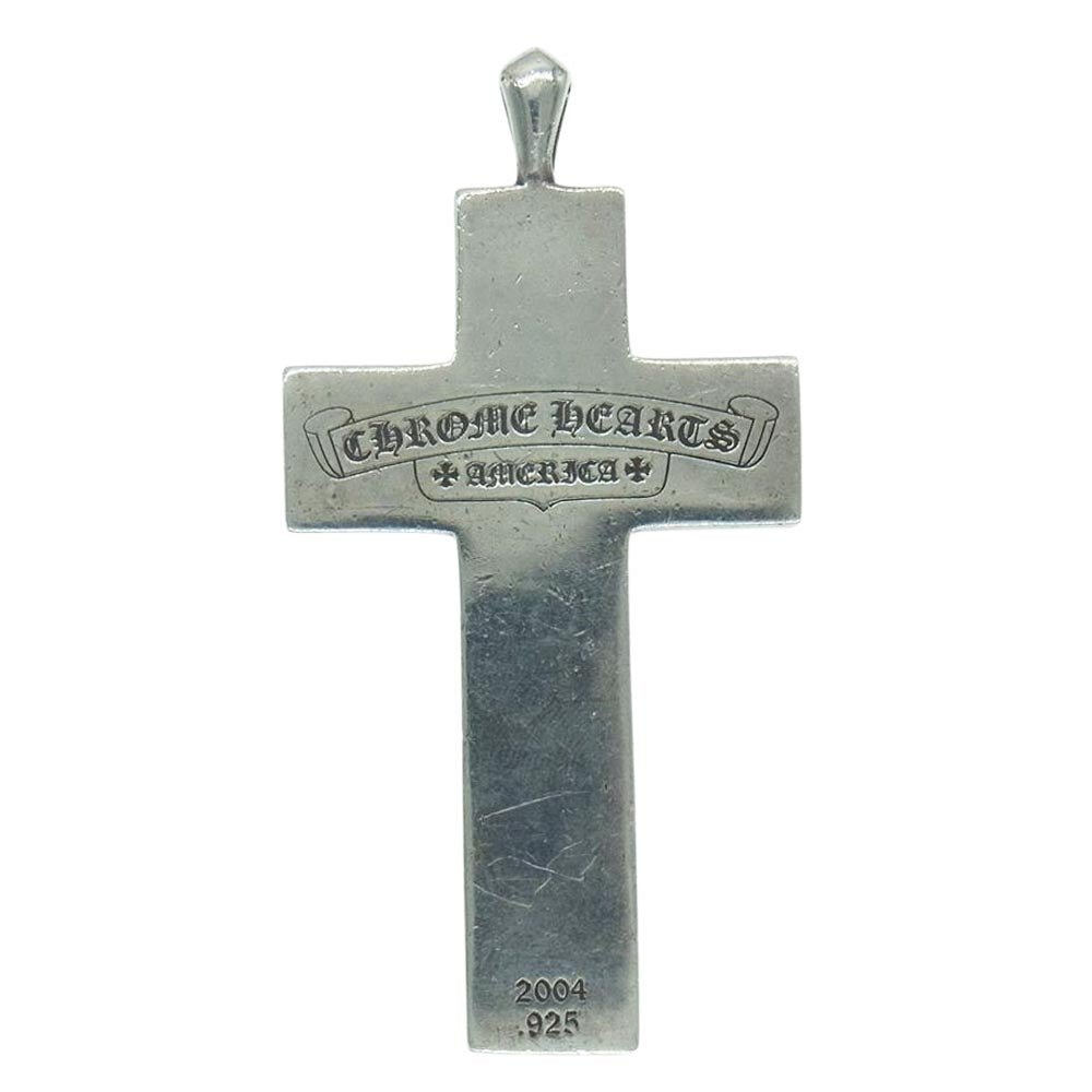 CHROME HEARTS クロムハーツ（原本無） FRMD CRS マルチ フレームド クロス ペンダントトップ シルバー系【中古】