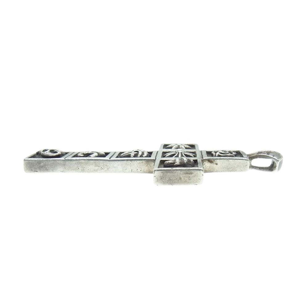 CHROME HEARTS クロムハーツ（原本無） FRMD CRS マルチ フレームド クロス ペンダントトップ シルバー系【中古】