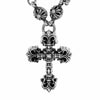 CHROME HEARTS クロムハーツ（原本無） CRSBL CHN CHN FILIG CROSS-XSM フィリグリークロス クロスボールチェーン ネックレス 20インチ【中古】