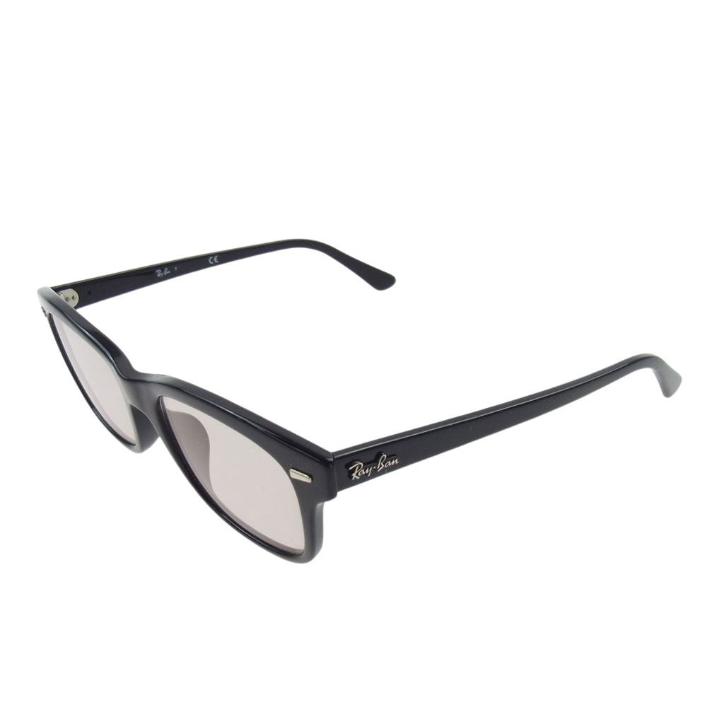 Ray-Ban レイバン 5383F BURBANK OPTICS アイウェア サングラス メガネ ブラック系【中古】