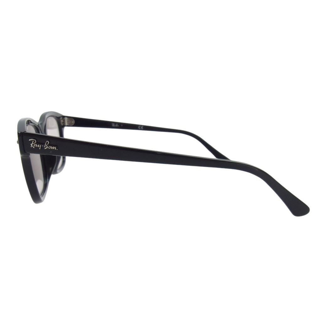 Ray-Ban レイバン 5383F BURBANK OPTICS アイウェア サングラス メガネ ブラック系【中古】