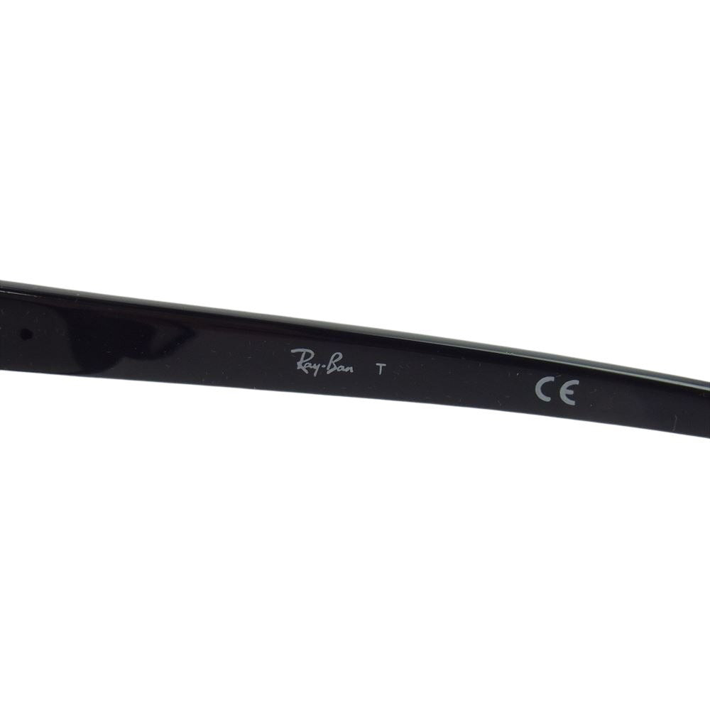Ray-Ban レイバン 5383F BURBANK OPTICS アイウェア サングラス メガネ ブラック系【中古】
