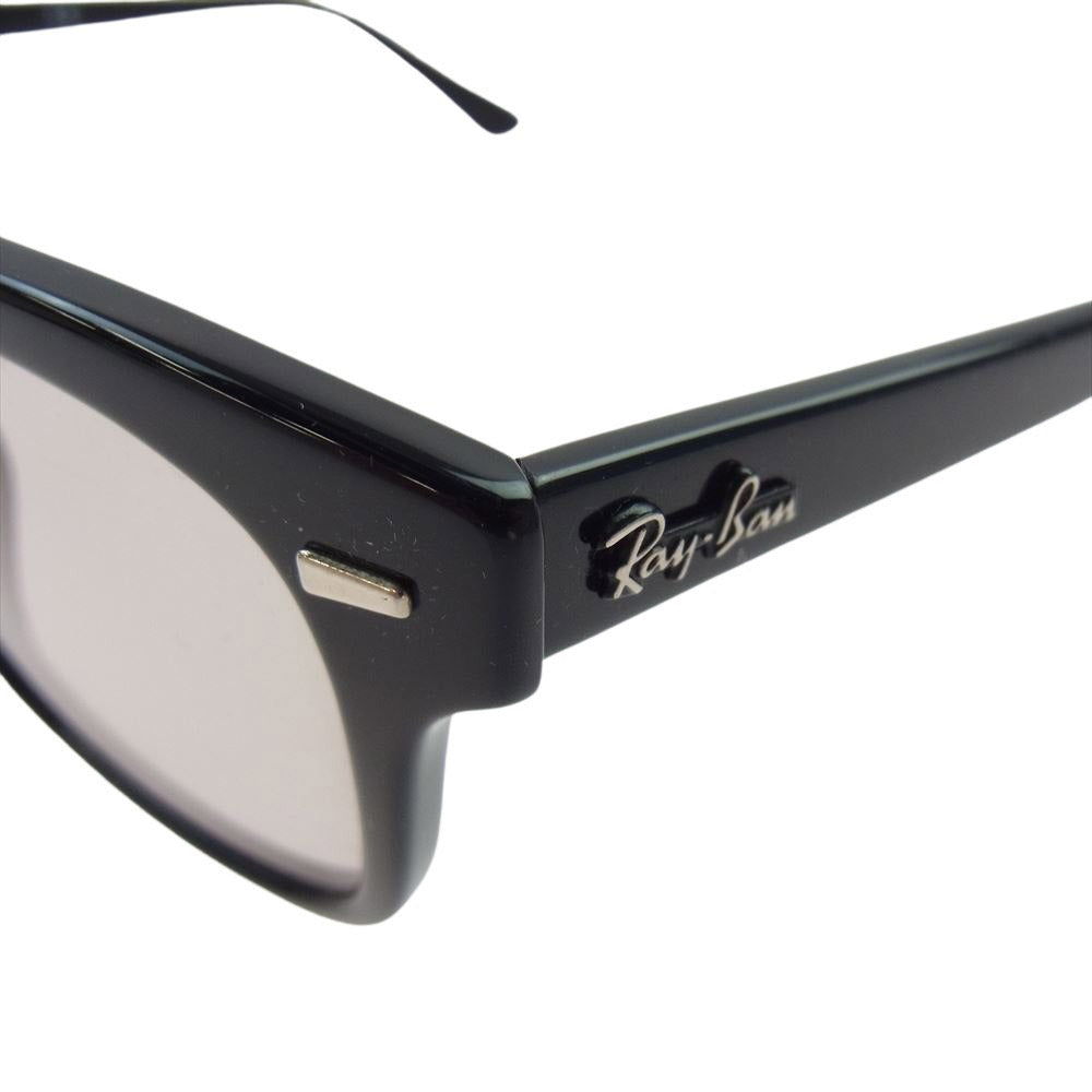 Ray-Ban レイバン 5383F BURBANK OPTICS アイウェア サングラス メガネ ブラック系【中古】