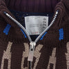 Sacai サカイ 24SS 24-07229 Jacquard Knit Blouson ニット ブルゾン ジャケット 3【美品】【中古】