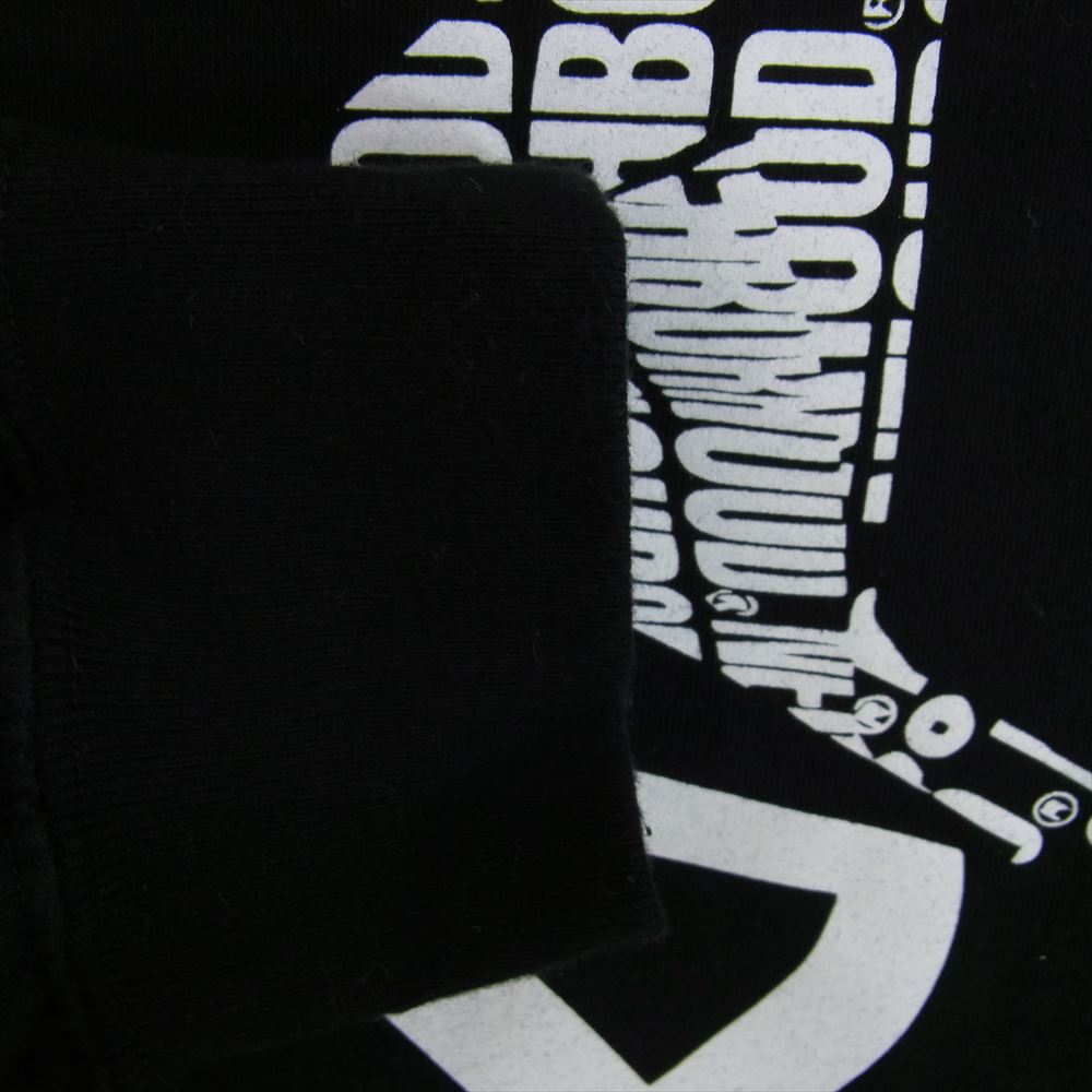 NEIGHBORHOOD ネイバーフッド 232PCNH-LT20 コットン天竺 ロゴ ロングスリーブ カットソー 長袖 Tシャツ ブラック系 XL【中古】