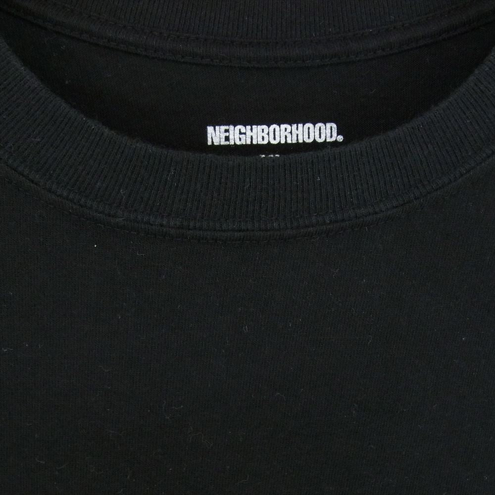 NEIGHBORHOOD ネイバーフッド 23SS 231PCNH-LT01S NH SHIBUYA.TEE 渋谷リニューアル記念 ロング スリーブ Tシャツ カットソー ブラック系 XL【中古】